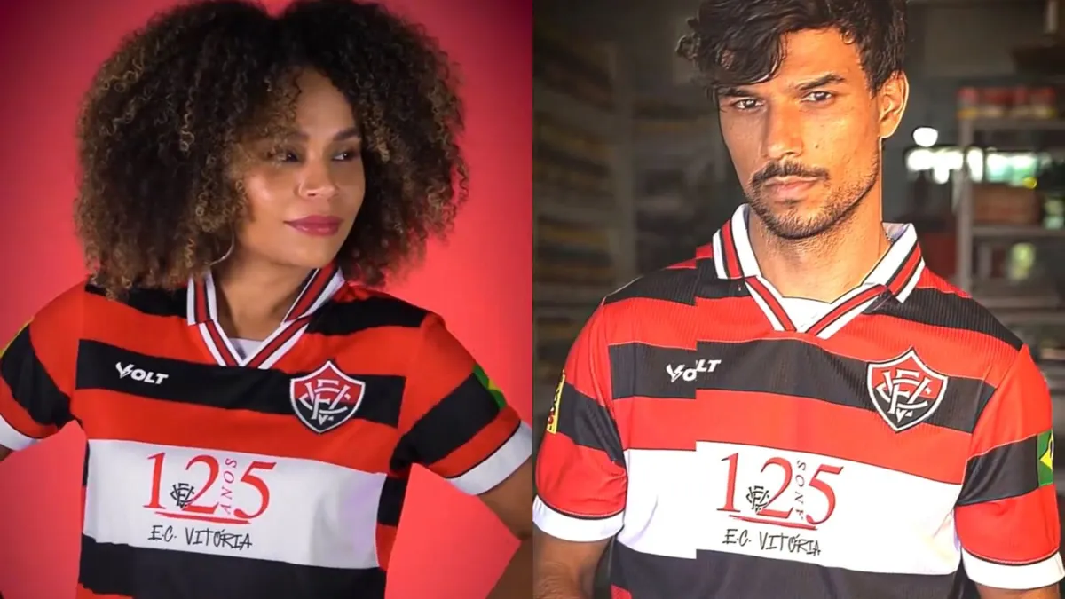Vitória lança camisa em homenagem ao seu aniversário de 125 anos