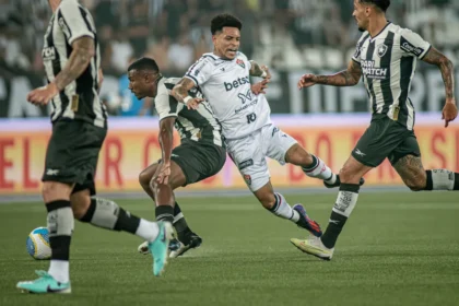 Fora de casa, Vitória perde por 1 a 0 para o Botafogo pela Copa do Brasil