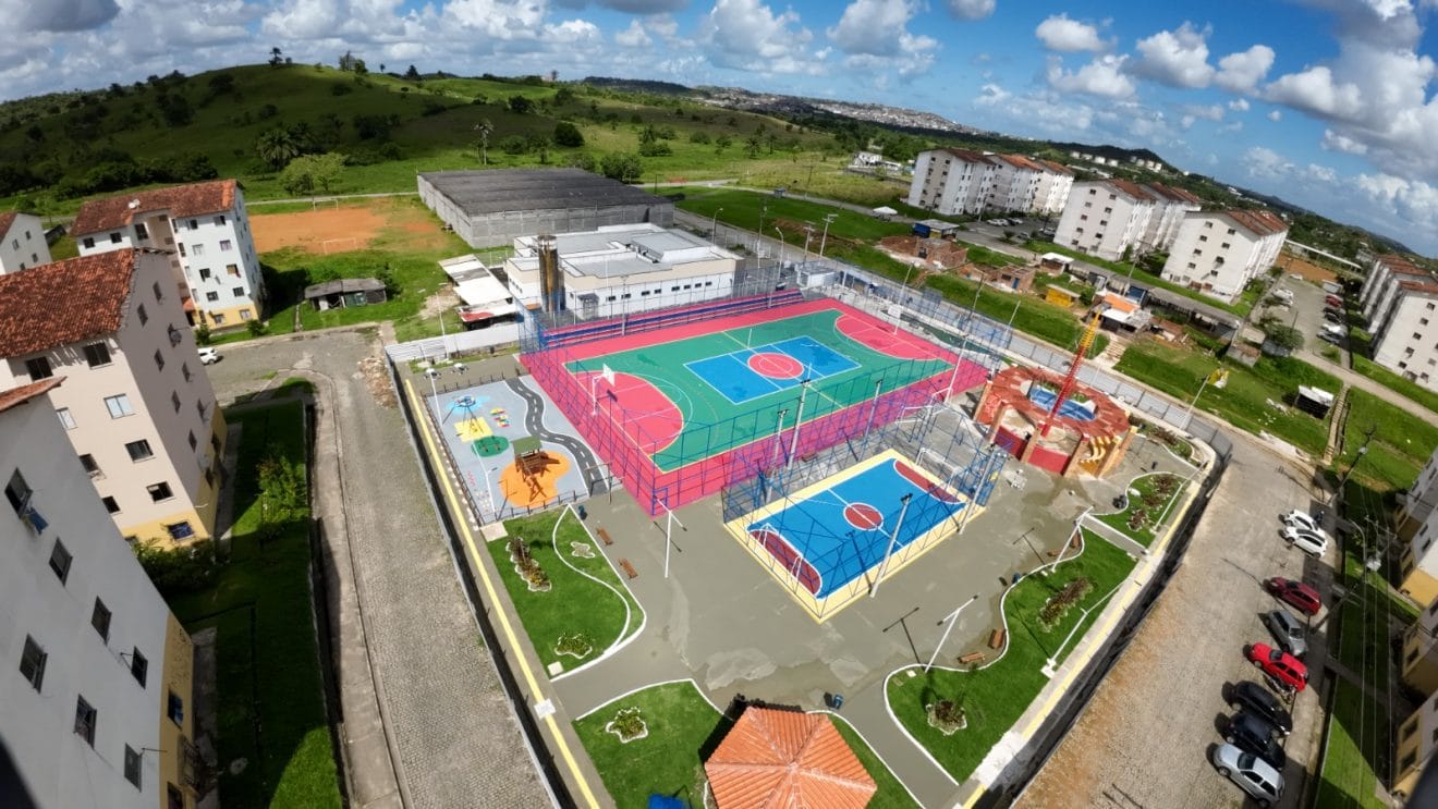 Festa de inauguração da Praça do Condomínio Nossa Senhora das Candeias terá shows e brincadeiras infantis