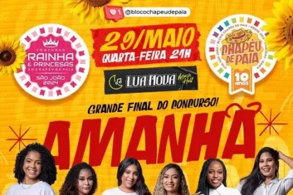 Grande Final do Concurso Rainha & Princesas do Bloco Chapéu de Paia