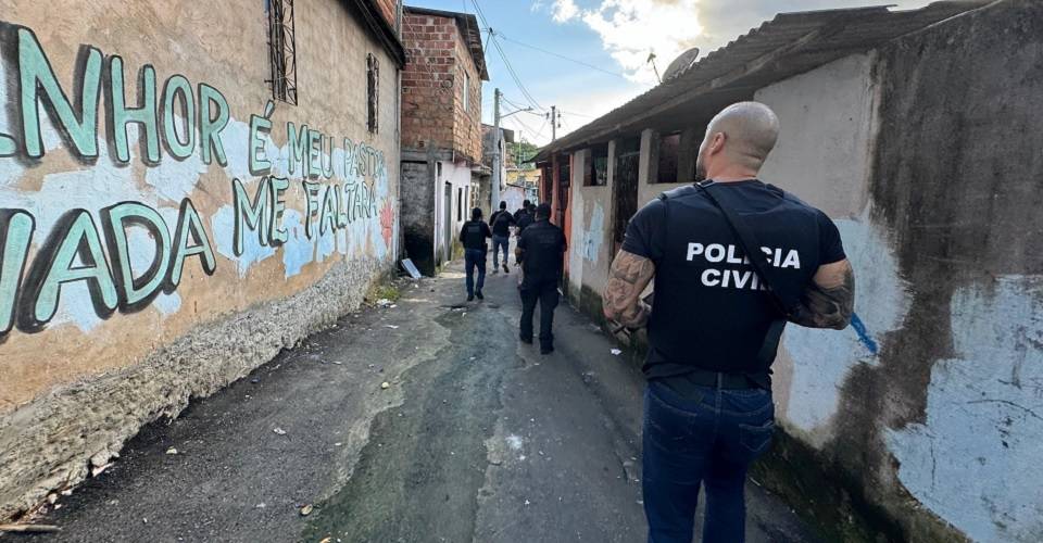 Polícia Civil combate facções criminosas no Subúrbio de Salvador