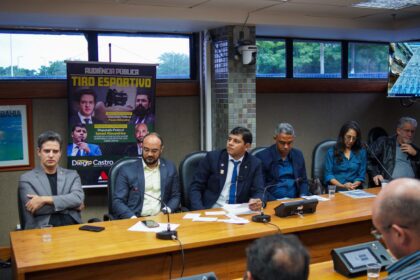 Liderada por Diego Castro, AL-BA realiza audiência pública sobre tiro esportivo