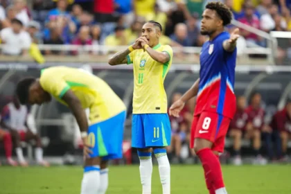 Amistoso entre Brasil e Estados Unidos termina empatado em 1 a 1