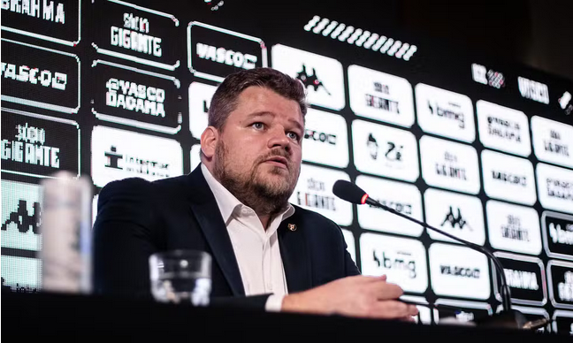 CEO e diretora da SAF do Vasco da Gama entregam cargos