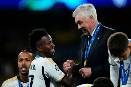 Carlo Ancelotti diz que Vini Jr. merece vencer a Bola de Ouro