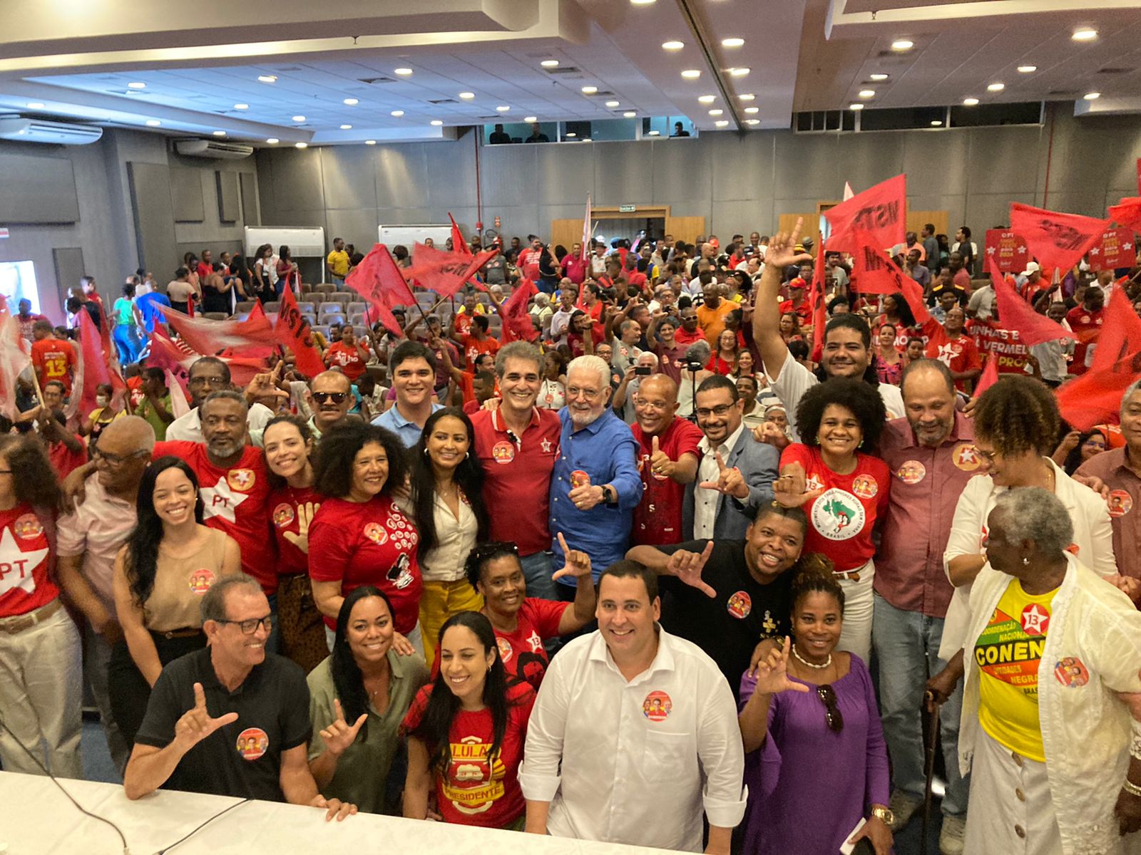 PT da Bahia realiza conferência com lideranças políticas e pré-candidatos em Salvador