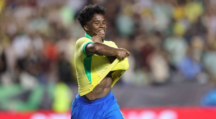 Endrick brilha e Brasil vence amistoso com o México por 3 a 2