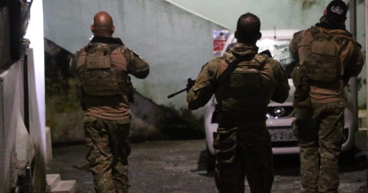 Operação policial prende 9 indivíduos em ação conjunta