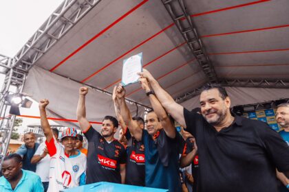 Bruno Reis inaugura Arena Planeta em São Cristóvão