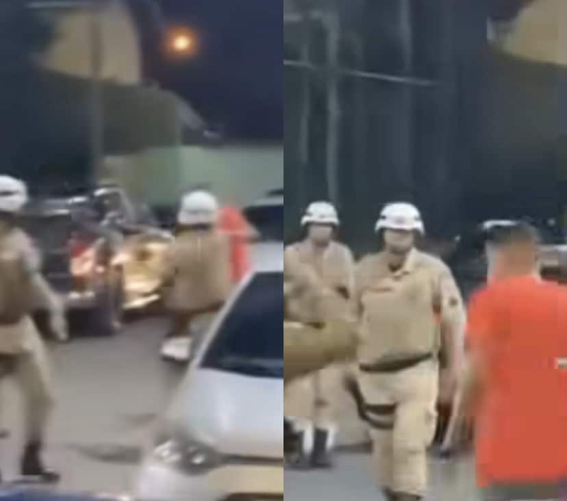 Jovem fratura braço em abordagem violenta da PM na Lavagem de Barra do Jacuípe