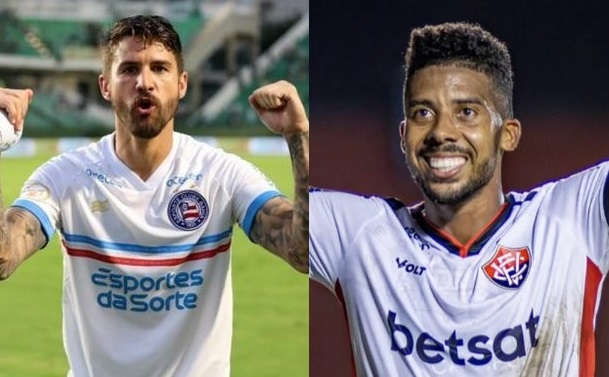 Atacantes do Bahia e do Vitória lideram a artilharia da Série A do Brasileirão