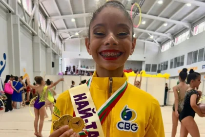 Thaíla Sodré Brilha em Competições Internacionais de Ginástica na Bulgária