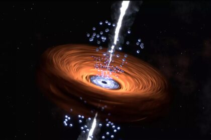 Webb flagra buraco negro supermassivo crescendo sem se alimentar