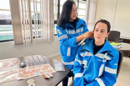 : Voluntários da Força Nacional do SUS no RS recebem abordagem terapêutica pioneira
