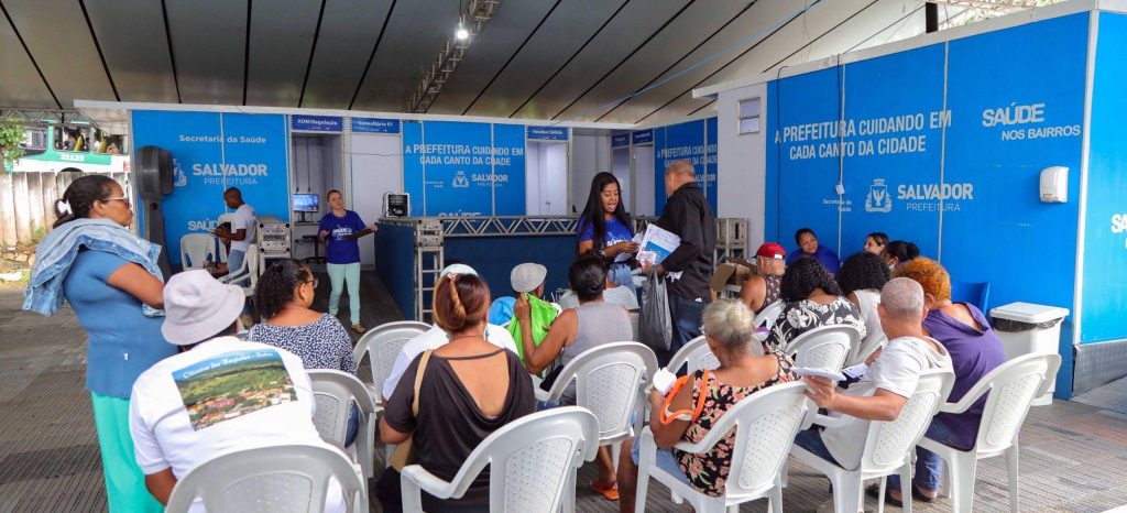 Programa Saúde nos Bairros oferece serviços gratuitos no Cabula VI