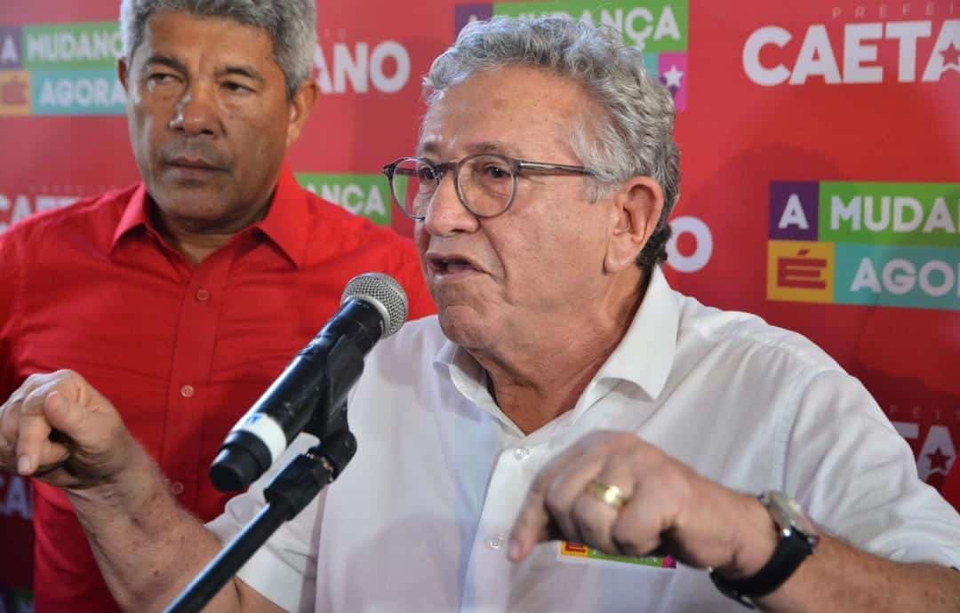 Caetano tenta encobrir crise no PT com notícia duvidosa