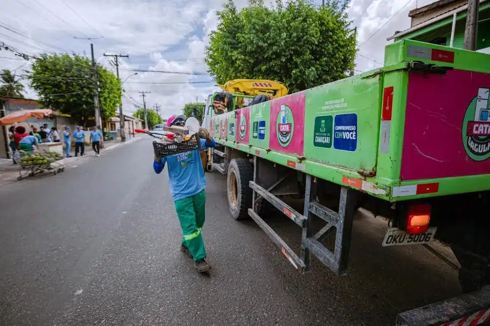 Cata Bagulho intensifica limpeza no Residencial Sítio Verde na quarta-feira, 17