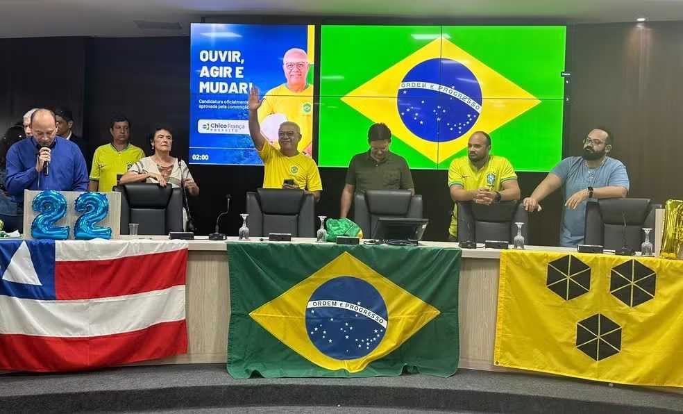 PL oficializa candidatura de Chico França para prefeitura de Itabuna