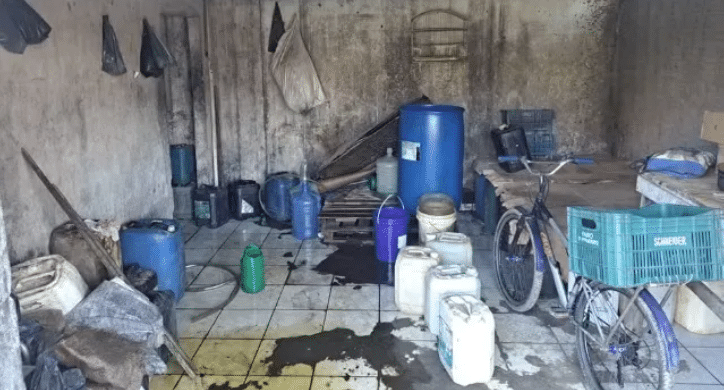 Polícia apreende grande quantidade de combustível em Itabuna
