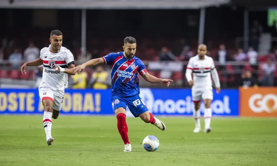 Série A: Fora de casa, Bahia joga mal e perde do São Paulo por 3 a 1