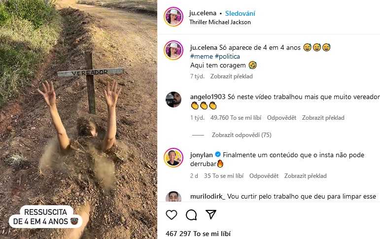 Blogueira de Minas faz sucesso com paródia de "Thriller" de Michael Jackson para candidatos a vereador