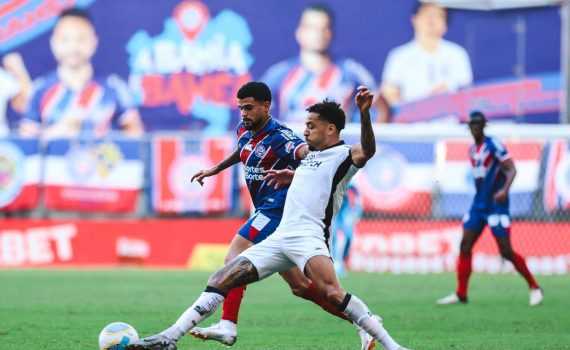 Série A: Bahia e Botafogo ficam no zero a zero na Fonte Nova