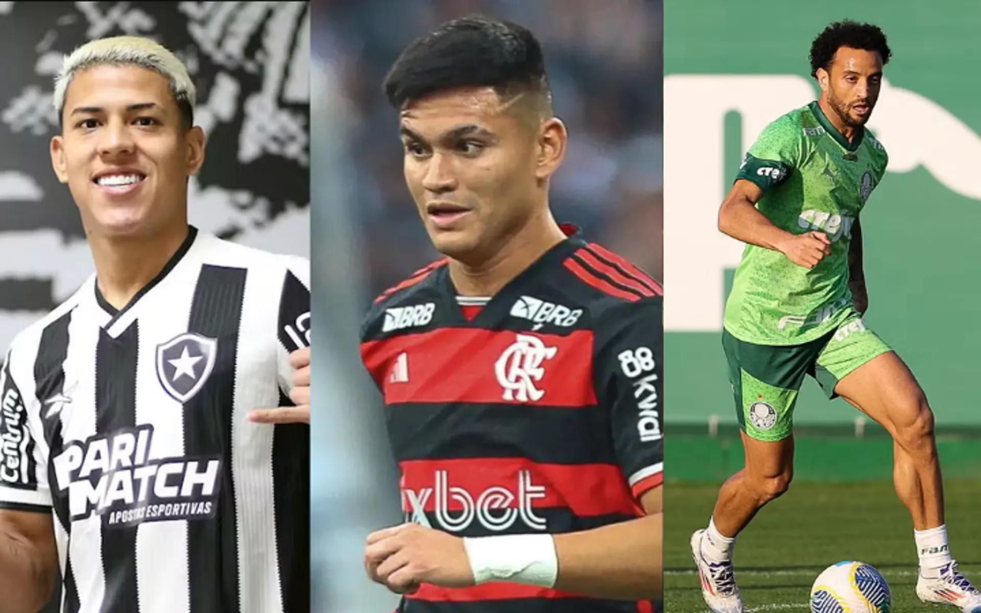 Brasileirão tem "janela" bilionária após contratações de Botafogo, Cruzeiro, Flamengo e Palmeiras