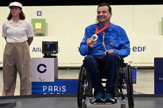 Paralimpíadas: Alexandre Galgani conquista prata no tiro esportivo