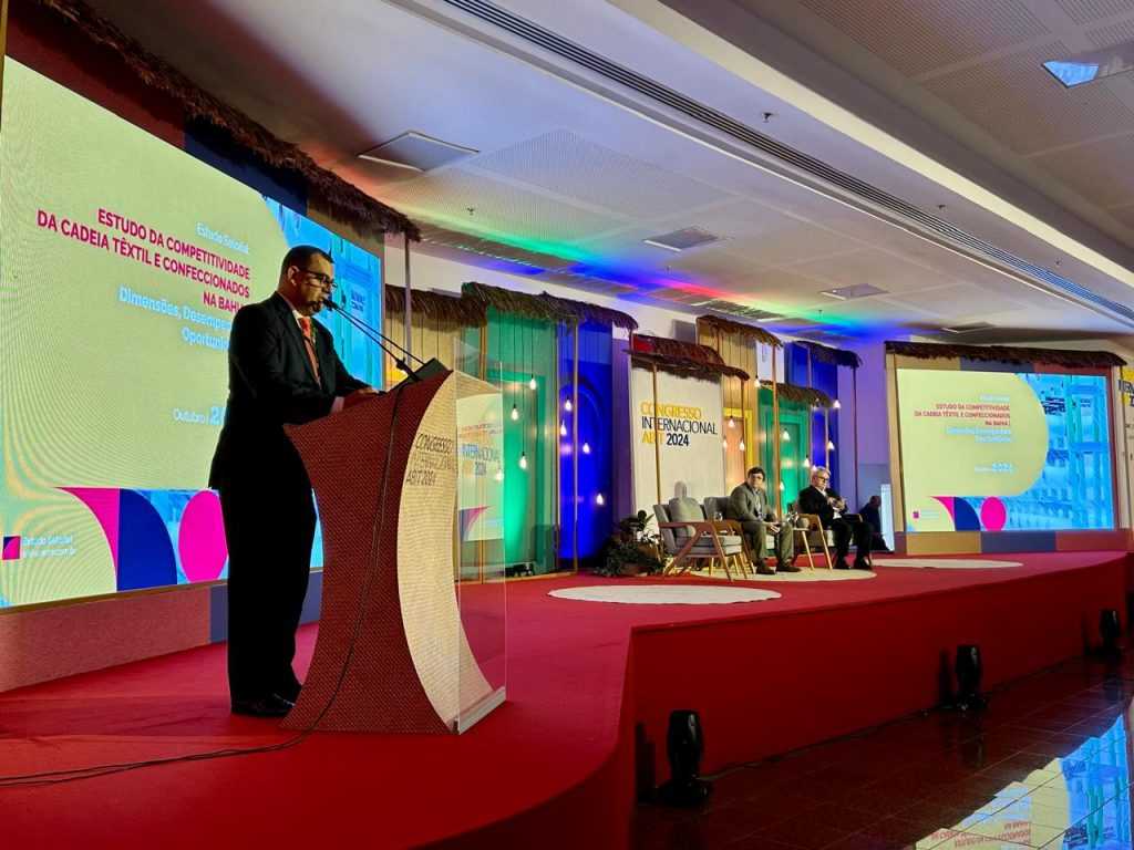 Governo do Estado, por meio da SDE, apresenta estudo inédito sobre a cadeia têxtil durante 9ª edição do Congresso ABIT