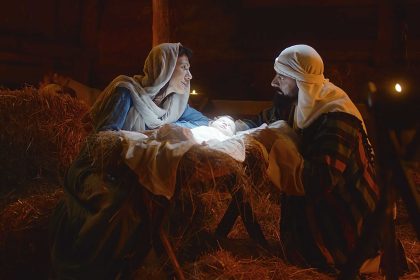 Imagem de Jesus recém-nascido