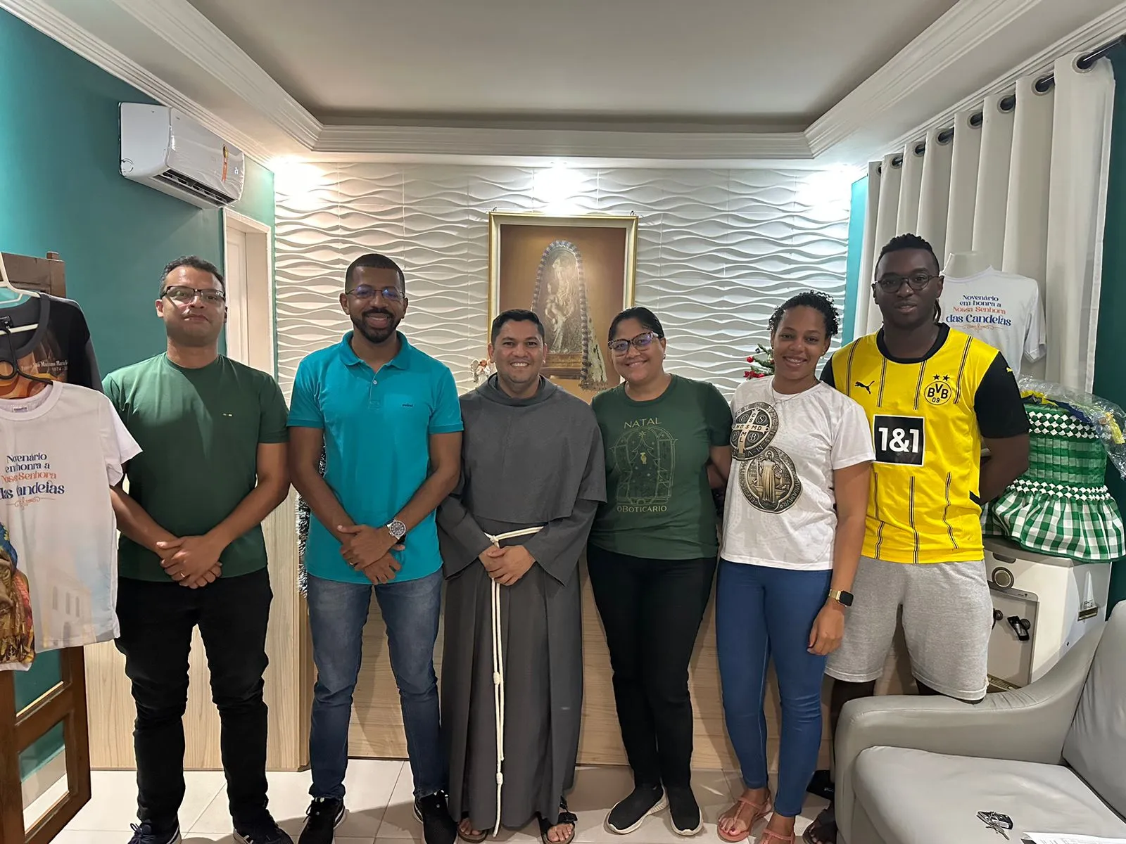 Prefeito eleito de Candeias inicia preparativos para a Novena de Nossa Senhora das Candeias 2025