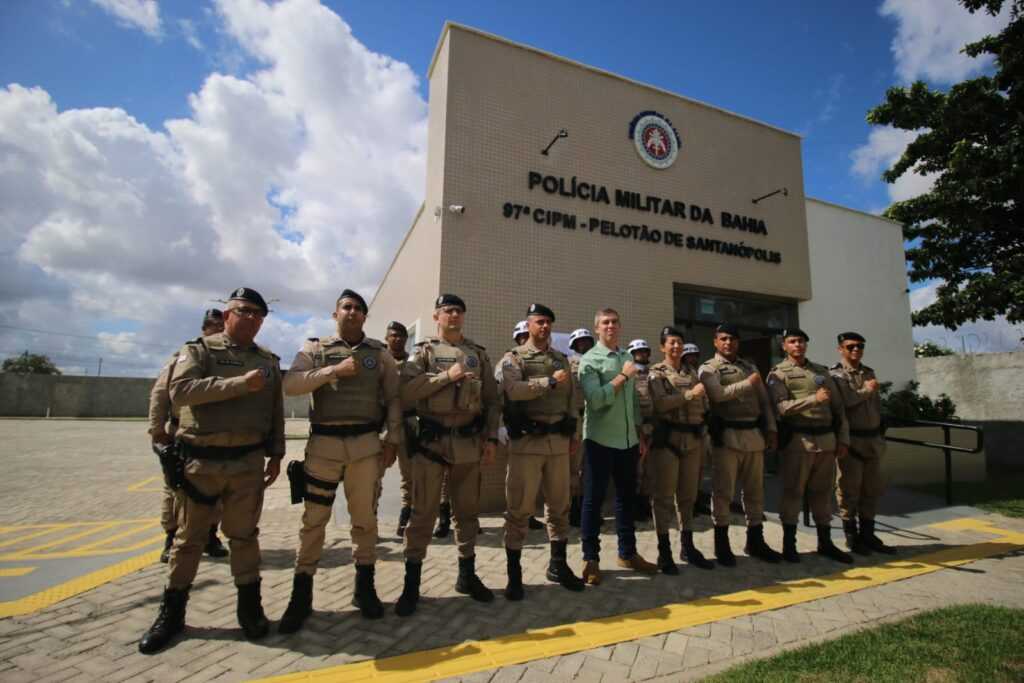 Investimento de R$ 2,6 mi em delegacia e pelotão em Santanópolis
