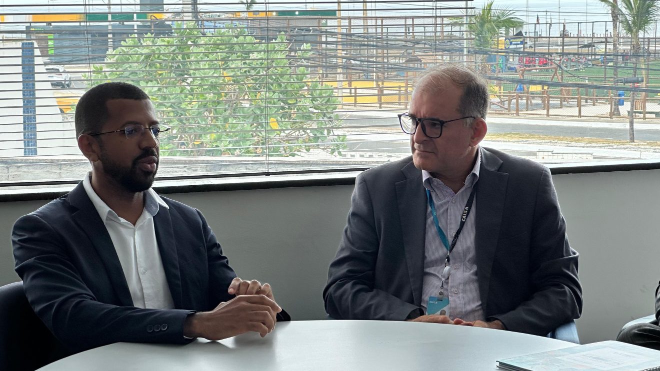 Reunião Prefeito Candeias e Caixa Econômica Federal