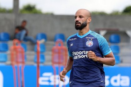 Thaciano se despede do Bahia em postagem nas redes sociais