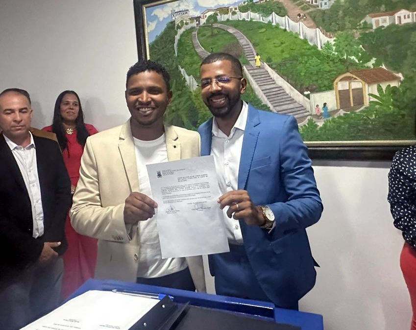 Binho da Vibe é empossado Secretario de Cultura e Turismo