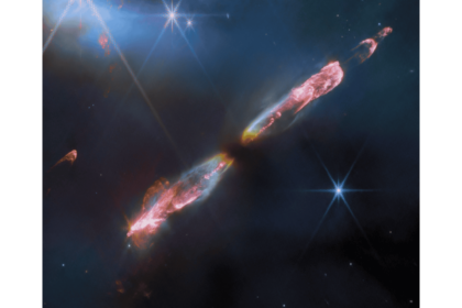 fenômeno une buracos negros e estrelas "bebês"