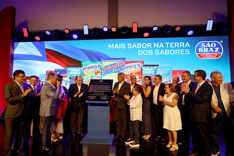 Estado investe na atração de investimentos e recepciona a fábrica de flocão de milho São Braz na Bahia