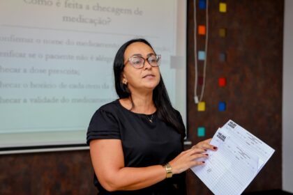 Capacitação para enfermeiros e técnicos no Hospital Municipal