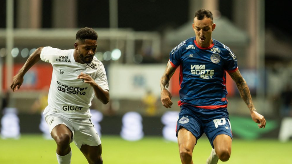 Bahia vence Ceará por 3 a 2 e avança no Nordestão