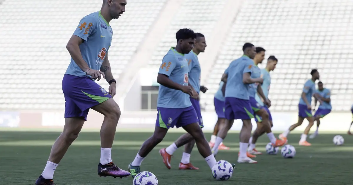 Brasil enfrenta Colômbia pelas Eliminatórias da Copa de 2026