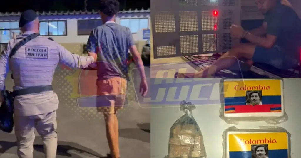 Homem baleado em Madre de Deus aponta traficante como mandante do crime; polícia apreende pasta base de cocaína