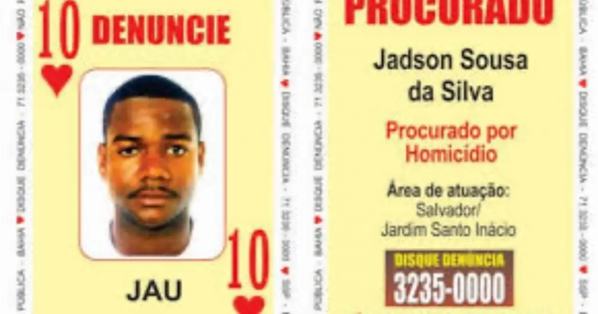 Polícia mata traficante do "Baralho do Crime" em Sergipe