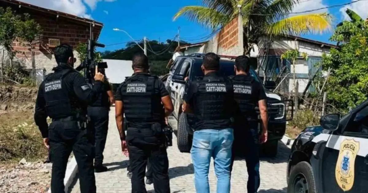 Polícia prende líder de facção em Serra Preta durante operação