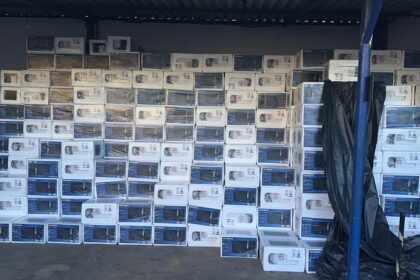 Polícia recupera eletrodomésticos roubados e prende 14 suspeitos