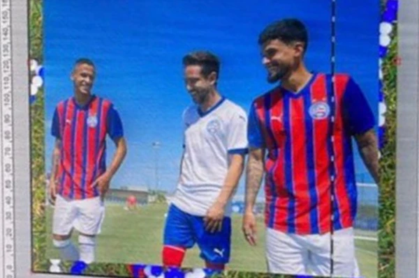 Vazam imagens de novas camisas do Bahia produzidas pela Puma