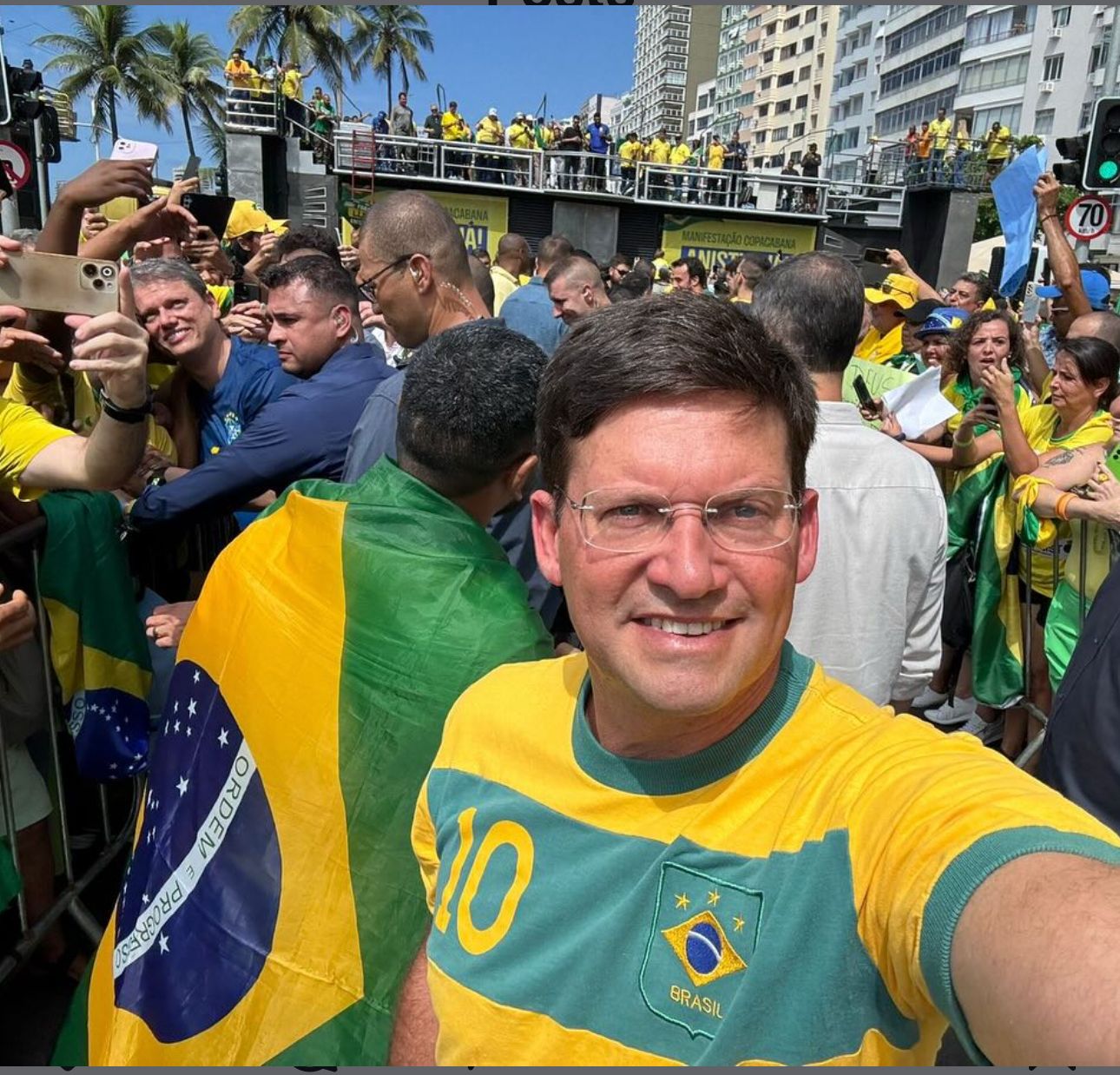 Roma participa de ato no Rio de Janeiro e reforça defesa por anistia