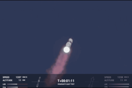 Astronauta tira fotos de explosão da Starship no espaço