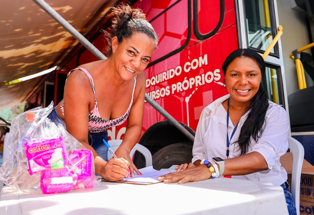 Mutirão MÃE leva serviços a moradores da San Martins