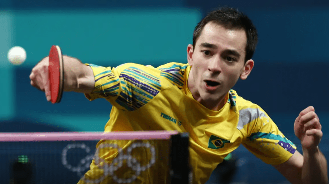 Calderano vence a Copa do Mundo de tênis de mesa