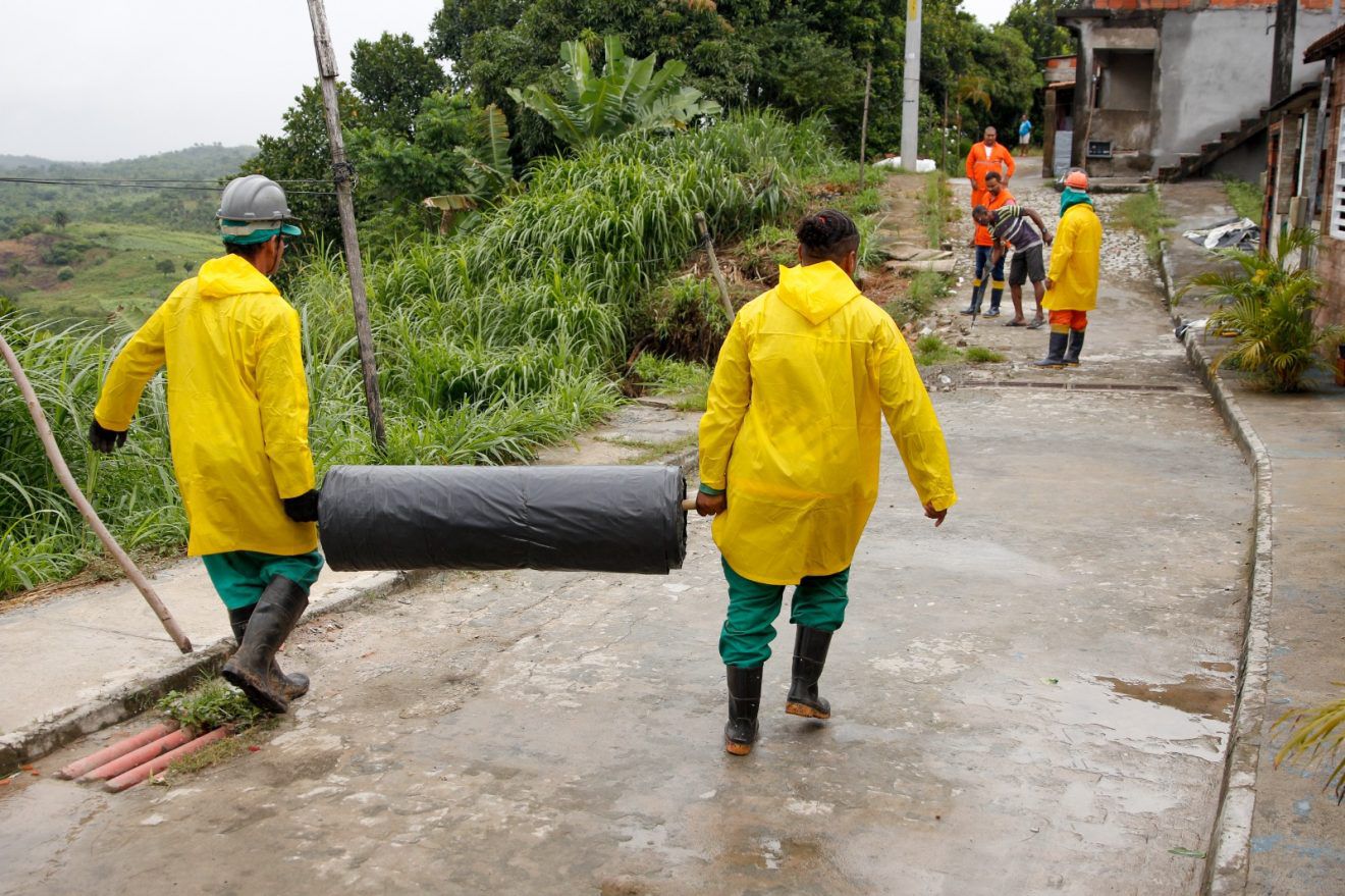 Candeias: Defesa Civil registra 85 mm de chuva nos últimos dias